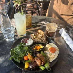 Turkish Breakfast  Orange blossom lemonade  Espresso tonic