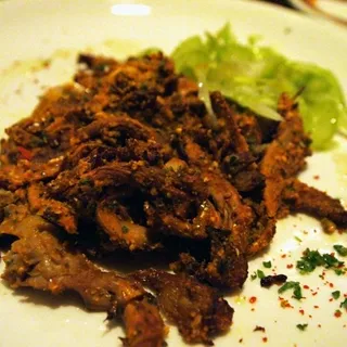 Fried Oyster Mushroom and Market Vegetable Fritto Misto