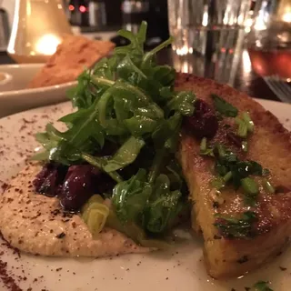 Socca Cake and Fennel