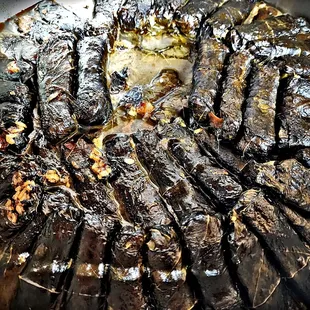 Grape leaves