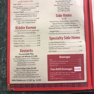 menu, sandwiches