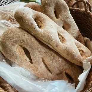 Olive Ciabatta Artisan Bread