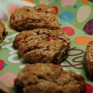 Seasonal Jelly Bean Scones. Only available in April.