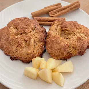 Seasonal Apple Cinnabon Scones! Flavor of the month September 2024