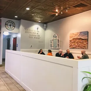 sushi and sashimi, interior