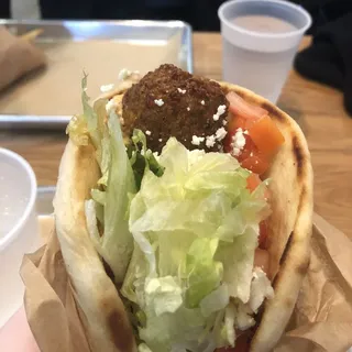 Spicy Falafel Pita