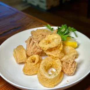 Tiganito Kolokitha(Fried Calamari)