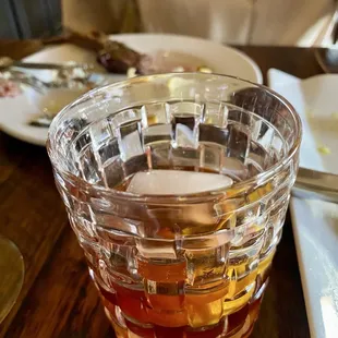 Best Negroni ever! It has coconut fat infused overnight into the coffee liqueur!