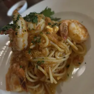 Jumbo Shrimp Pasta