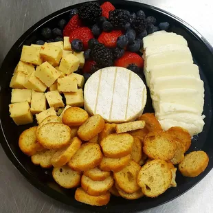 Catering -----Cheese platter and fresh berries