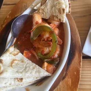 Shrimp Saganaki