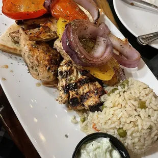 Chicken Souvlaki