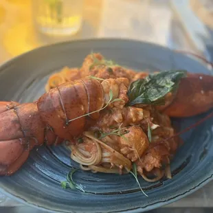 Lobster pasta