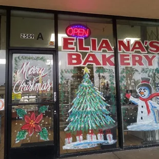 a decorated window