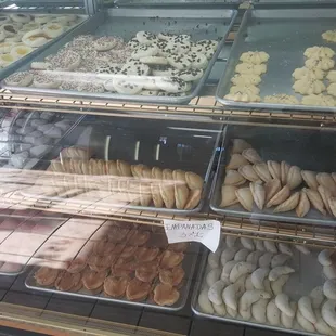 a variety of baked goods