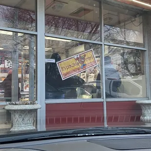 The sign is out it&apos;s Fat Tuesday Paczki Time!