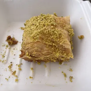 Pistachio Homemade Baklava