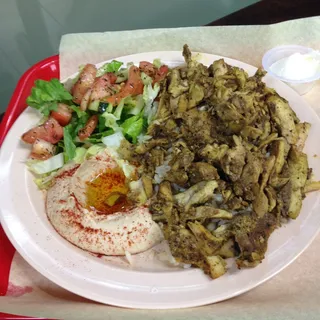 Chicken Shawarma Plate