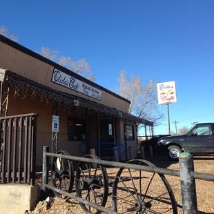 An American-Mexican cafe at the north end of town.