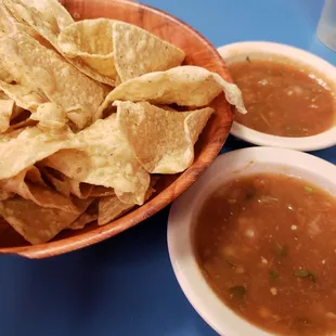 Legit chips and salsa