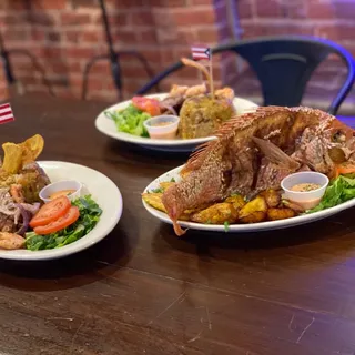 Despelote con Chillo Frito