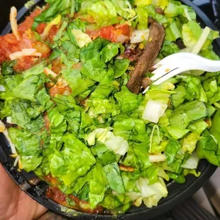 &quot;VEGAN STEAK&quot; BOWL - YUM!