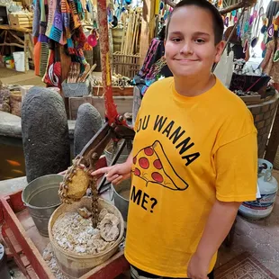 Gem mining at Elijah Mountain Gem Mine for Bill and William Lewis while visiting Hendersonville from Vero Beach, Florida.