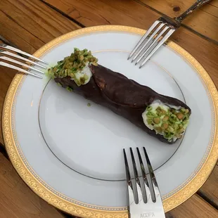 a fork and knife on a plate