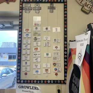 a variety of bottles