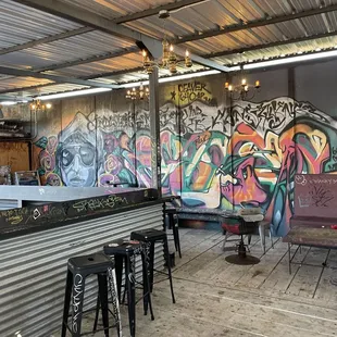 Upstairs outside patio