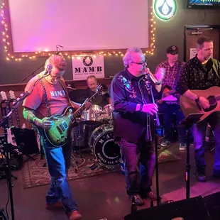 Middle Age Man Band at Eli's