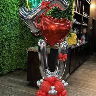 Valentine ballon