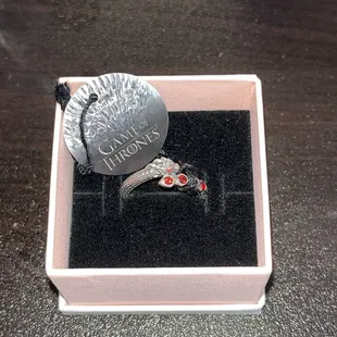 Game of thrones pandora dragon ring