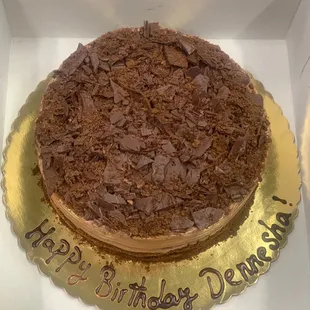 2 layered Chocolate Cake