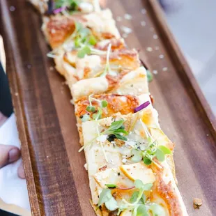 Pear and Goat Cheese Tart, absolutely delicious!