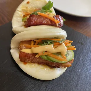 pork belly steamed buns (my favorite)
