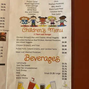 menu, sandwiches