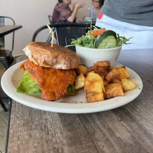 Spicy Fried Chicken Sandwich
