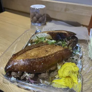 Peruvian Steak Sandwich
