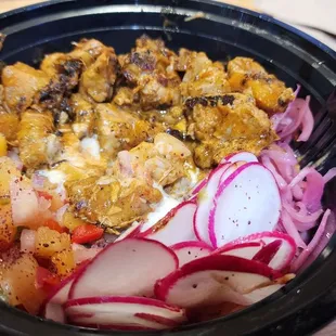 Al Pastor Hummus Bowl