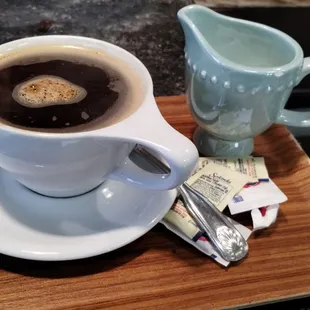 Americano. Hot, black and Delicious.... Like me.