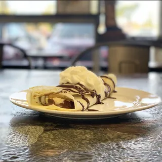 Chocolate Hazelnut Crepe