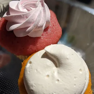 Guava and Mango cupcake