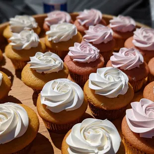 guava and mango cupcakes