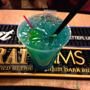 A little Blue Hawaiian to get you started.