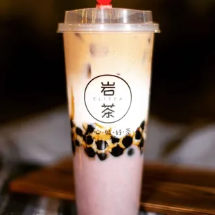 a close up of a drink