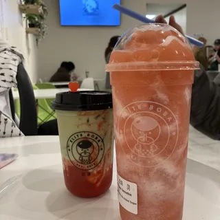 Strawberry Peach Smoothie