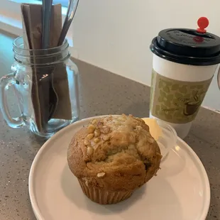 The Butter-Beer Brulee and a Banana Nut Muffin