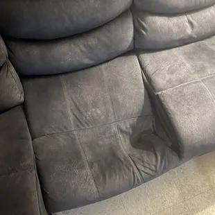 Three recliner seater couch