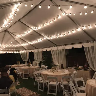 Canopy rentals available